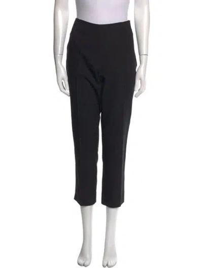 Pre-owned Neiman Marcus Straight Leg Pants In Black