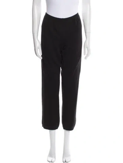 Pre-owned Neiman Marcus Straight Leg Pants In Black