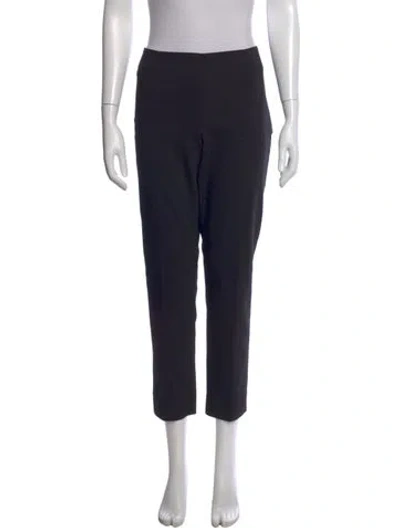 Pre-owned Neiman Marcus Straight Leg Pants In Black