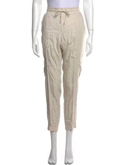 Pre-owned Neiman Marcus Straight Leg Pants In Neutrals