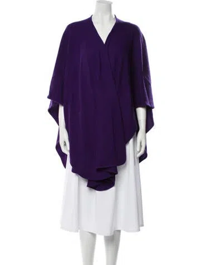 Pre-owned Neiman Marcus Sweater In Purple