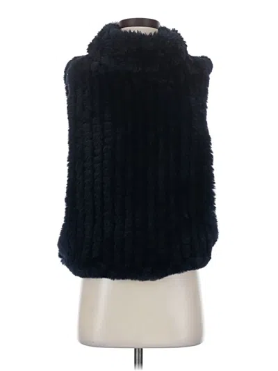 Pre-owned Neiman Marcus Sweater Vest In Blue
