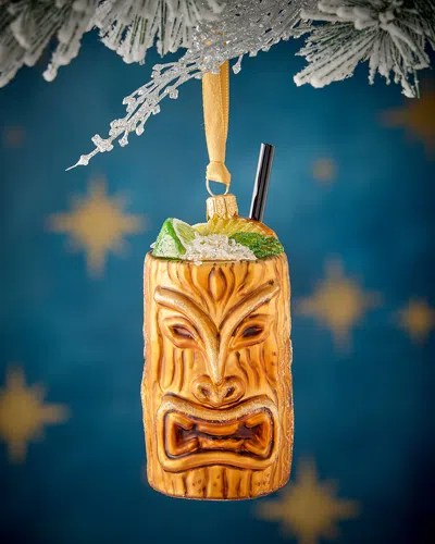 Neiman Marcus Tiki Drink Christmas Ornament In Multi
