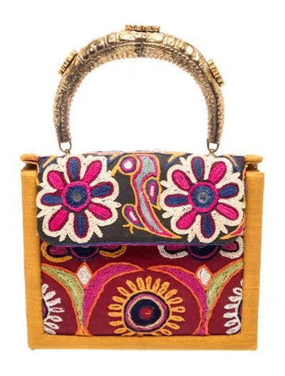 Pre-owned Neiman Marcus Top Handle Bag In Multicolor