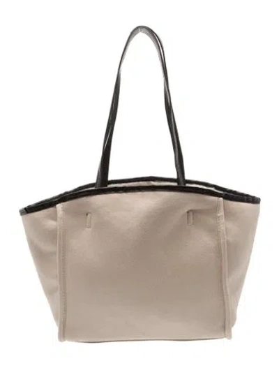 Pre-owned Neiman Marcus Tote In Neutral