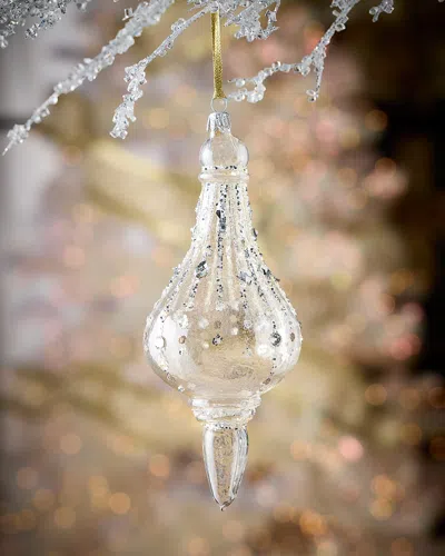 Neiman Marcus Transparent Finial Ornament