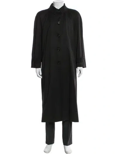 Pre-owned Neiman Marcus Trench Coat In Black