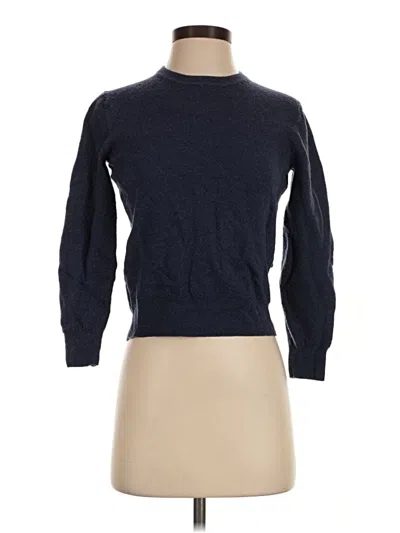 Pre-owned Neiman Marcus Turtleneck Sweater In Blue