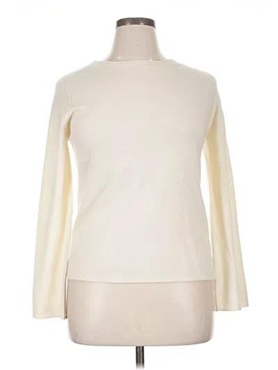Pre-owned Neiman Marcus Turtleneck Sweater In Ivory