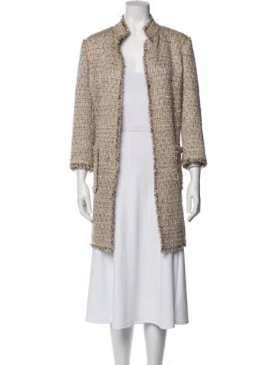Pre-owned Neiman Marcus Tweed Pattern Jacket