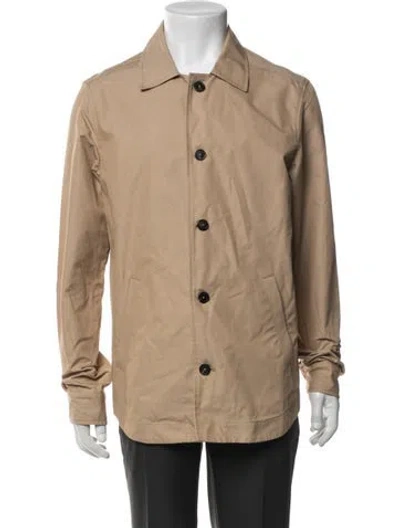 Pre-owned Neiman Marcus Utility Jacket In Brown