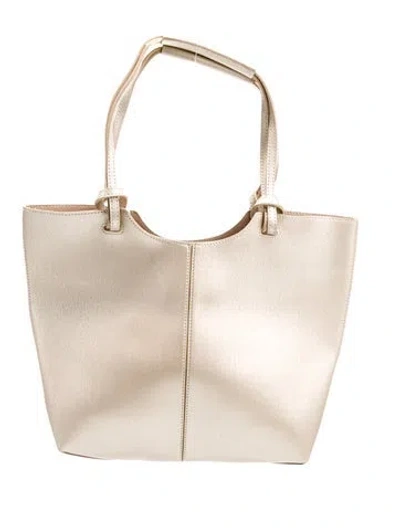 Pre-owned Neiman Marcus Vegan Leather Hobo