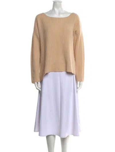 Pre-owned Neiman Marcus Vintage Cashmere Sweater In Neutral