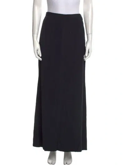 Pre-owned Neiman Marcus Vintage Long Skirt In Black