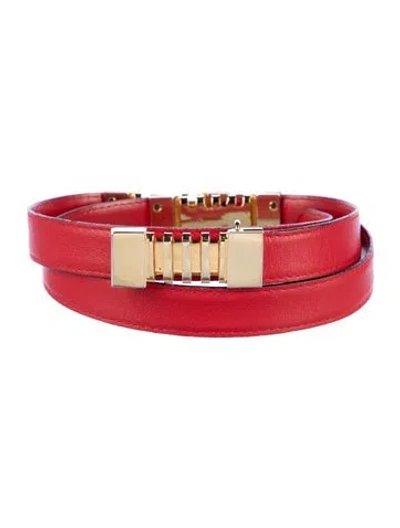 Pre-owned Neiman Marcus Vintage Skinny Belt Kit In Multi