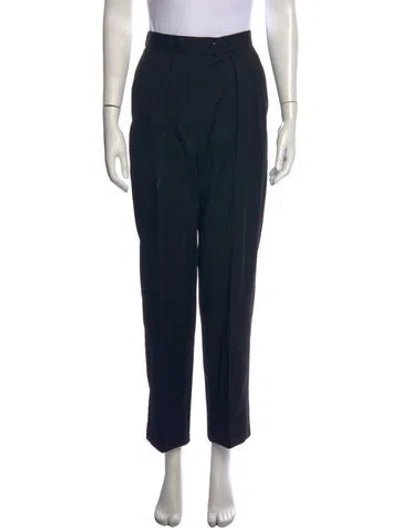 Pre-owned Neiman Marcus Vintage Straight Leg Pants In Blue