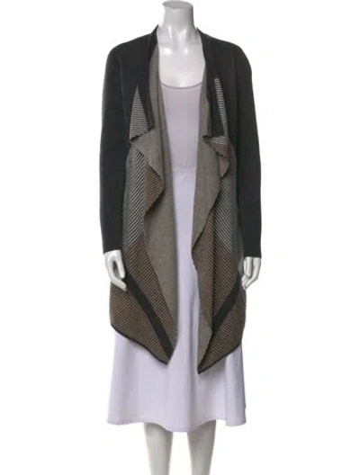 Pre-owned Neiman Marcus Vintage Striped Sweater In Neutral