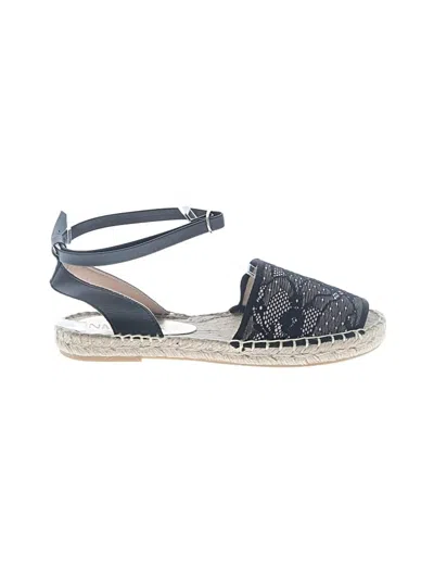 Pre-owned Neiman Marcus Wedges In Blue