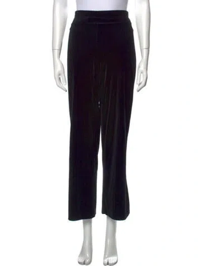 Pre-owned Neiman Marcus Wide Leg Pants In Black