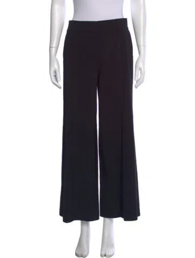 Pre-owned Neiman Marcus Wide Leg Pants In Black