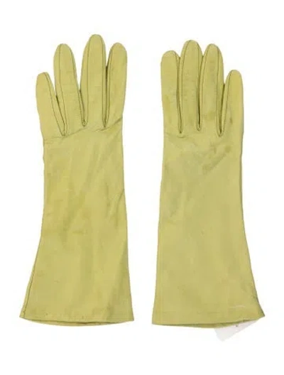 Pre-owned Neiman Marcus Winter Accessory In Green
