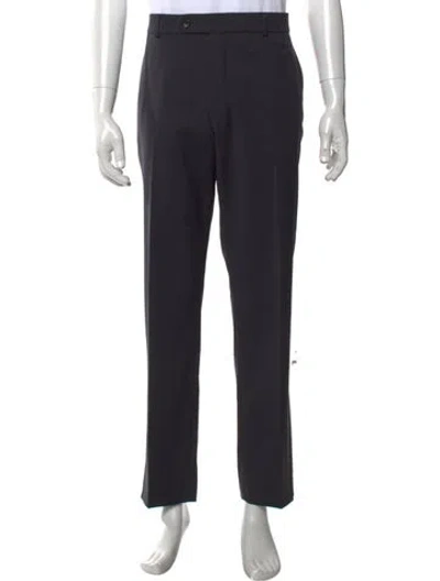Pre-owned Neiman Marcus Wool Dress Pants In Black