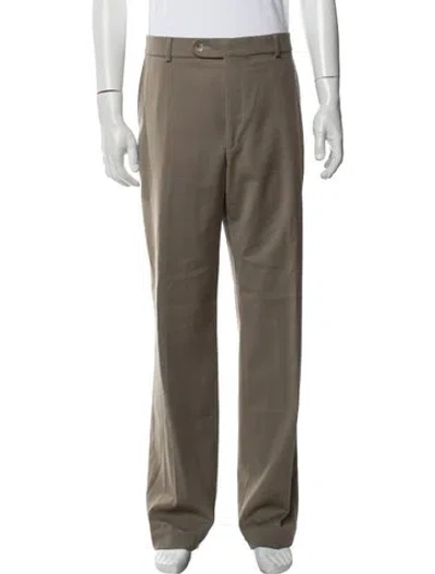 Pre-owned Neiman Marcus Wool Dress Pants In Neutrals
