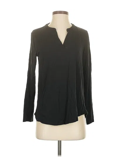 Pre-owned Neineiwu Long Sleeve Henley Shirt In Black