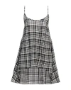 Neirami Woman Top Black Size L Viscose, Linen In Black