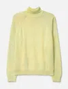 Neithers Boxer High Neck Knitted Sweater In Yellow