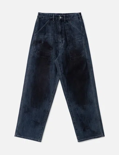 Neithers Reimagined Frontman Denim Pants In Blue