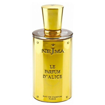Nejma Ladies Le Parfum D'alice Edp Spray 3.4 oz Fragrances 7640147840362 In Black / Orange / Pink