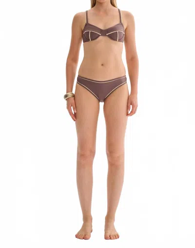 Nelblu Agua Full Coverage Bikini Bottoms In Lanzarote In Purple