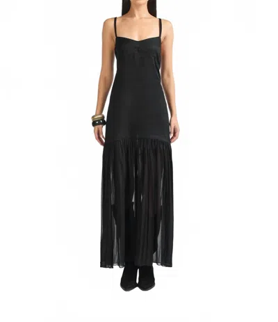 Nelblu Brisa Maxi Dress In Black