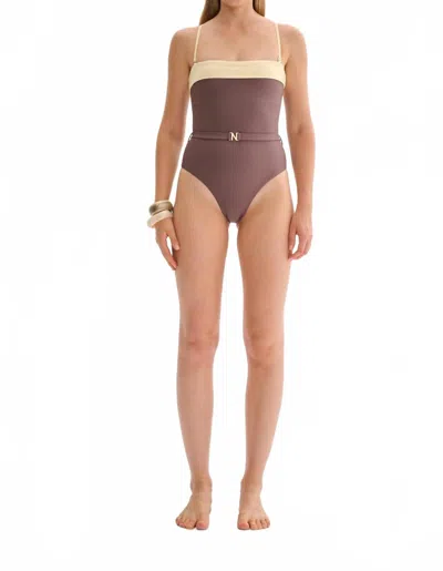 Nelblu Caliz One Piece Swimsuit In Lanzarote In Multi