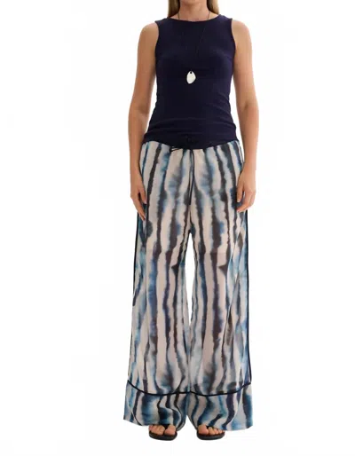 Nelblu Kenny Rib Tank Top In Azul In Blue