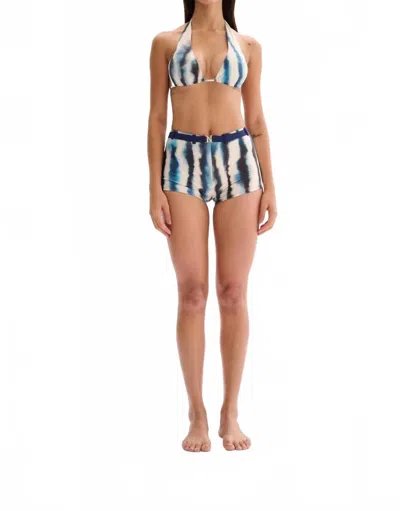 Nelblu Kiki Bikini Bottoms In Print Azul In Multi