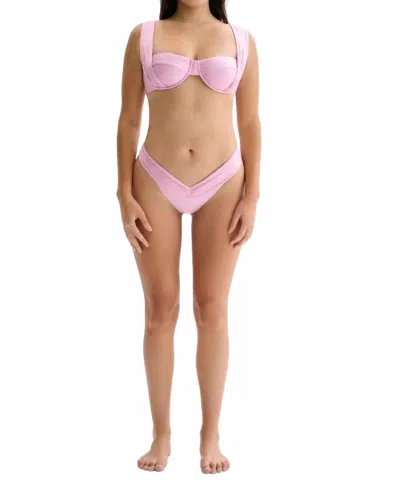 Nelblu Marea Underwire Bralette Top In Ibrido In Pink