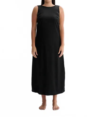 Nelblu Marfil Maxi Dress In Negro In Black