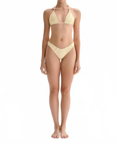 Nelblu Morpho Adjustable Triangle Top In Blonde In Neutral