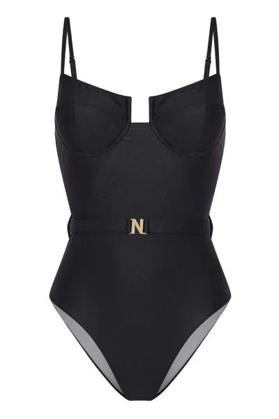 Nelblu Women's Black Arena One Piece Negro