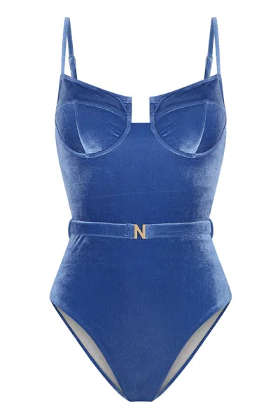 Nelblu Women's Blue Arena One Piece Atlantic