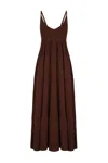 Nelblu Women's Brown Tiempos Dress Marron In Brown
