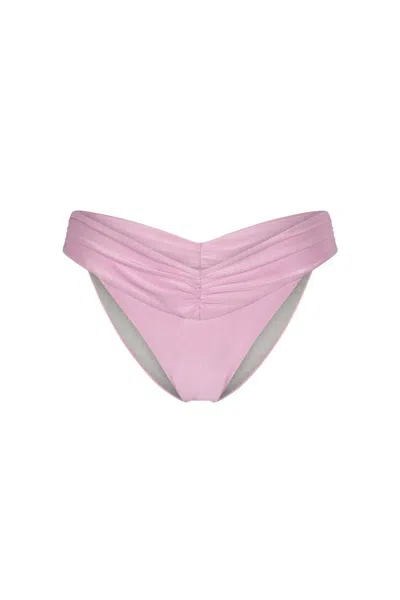Nelblu Women's Marea Cheeky Bikini Bottom In Ibrido In Purple