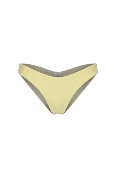 Nelblu Women's Morpho Cheeky Bottom In Blonde In Yellow
