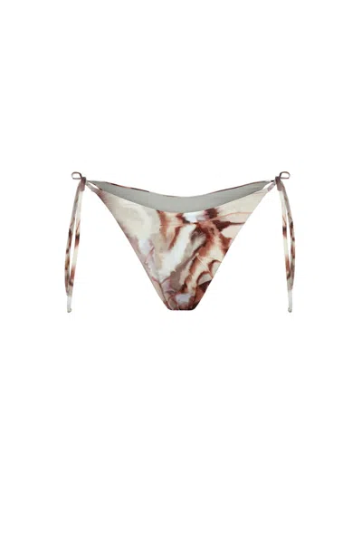 Nelblu Women's Neutrals / Brown Sol Bottom Print Café