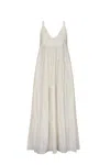 Nelblu Women's Neutrals Tiempos Dress Beige In White