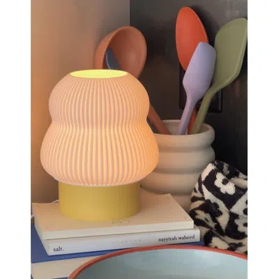 Nella Home Poly Lamp Banana Cream