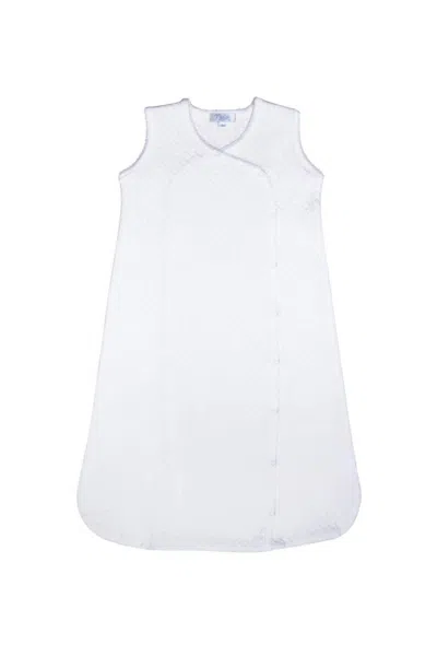 Nella Pima Kids' Girls Basket Weave Baby Sleep Sack In White