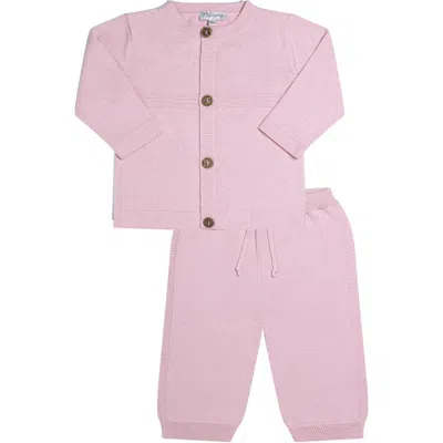 Nellapima Kids'  Amalfi Knit Set In Pink